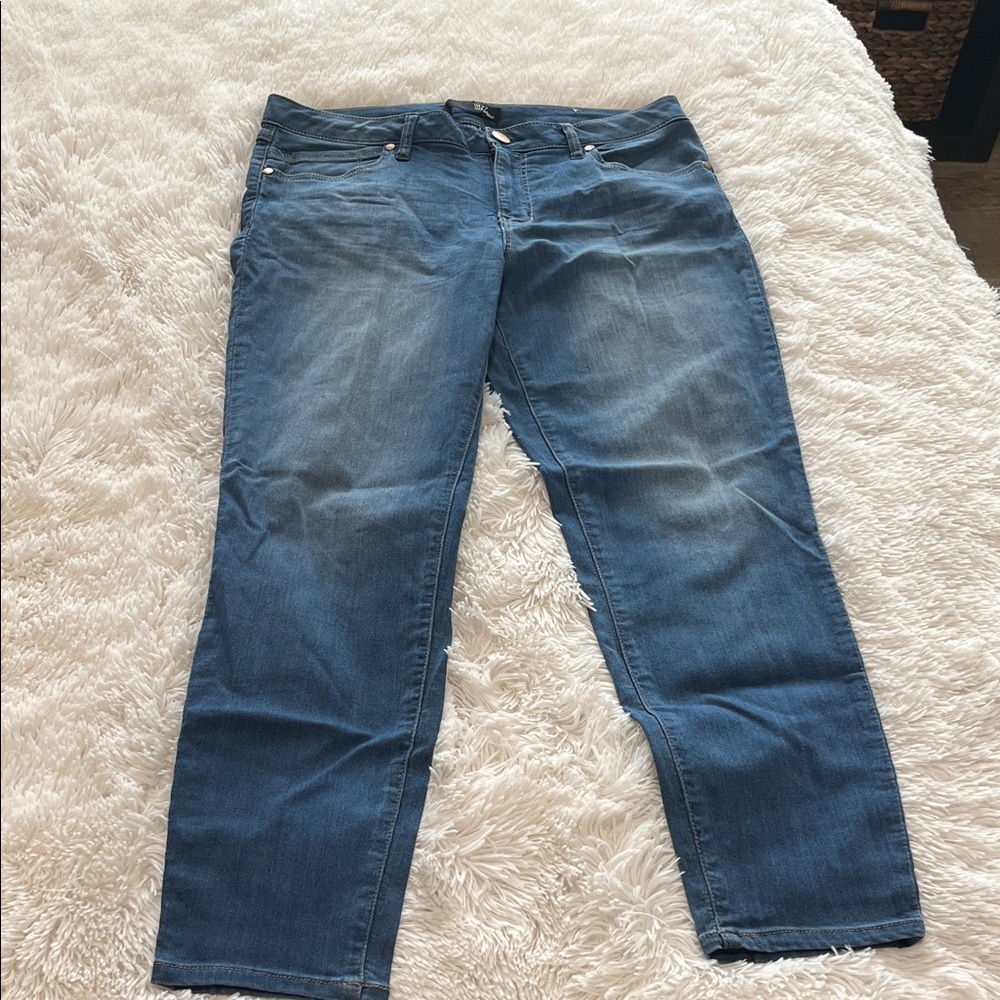 1822 Denim Women's Blue Ankle Jeans